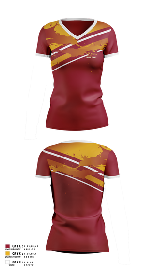 Womens Short Sleeve Vneck Shirt, Ankeny High School Dance Team, Spirit Store, Teamtime, Team time, sublimation, custom sports apparel, team uniforms, spirit wear, spiritwear, sports uniforms, custom shirts, team store, custom team store, fundraiser sports, apparel fundraiser