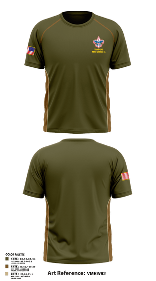 Old School Cotton Feel Shirt, Scouts BSA, Spirit Store, Teamtime, Team time, sublimation, custom sports apparel, team uniforms, spirit wear, spiritwear, sports uniforms, custom shirts, team store, custom team store, fundraiser sports, apparel fundraiser