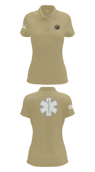 Womens Short Sleeve Performance Polo, I-STAT EMS, , Teamtime, Team time, sublimation, custom sports apparel, team uniforms, spirit wear, spiritwear, sports uniforms, custom shirts, team store, custom team store, fundraiser sports, apparel fundraiser