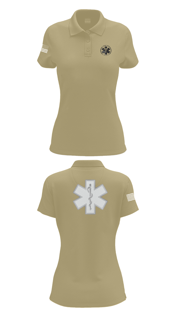 Womens Short Sleeve Performance Polo, I-STAT EMS, , Teamtime, Team time, sublimation, custom sports apparel, team uniforms, spirit wear, spiritwear, sports uniforms, custom shirts, team store, custom team store, fundraiser sports, apparel fundraiser