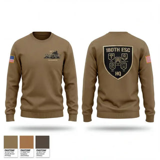 Crew Neck Sweatshirt, 180th ESC, Army, Teamtime, Team time, sublimation, custom sports apparel, team uniforms, spirit wear, spiritwear, sports uniforms, custom shirts, team store, custom team store, fundraiser sports, apparel fundraiser