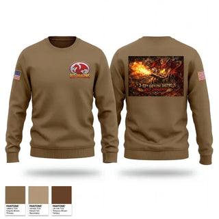 Crew Neck Sweatshirt, 3-13th 66th FSC, Army, Teamtime, Team time, sublimation, custom sports apparel, team uniforms, spirit wear, spiritwear, sports uniforms, custom shirts, team store, custom team store, fundraiser sports, apparel fundraiser