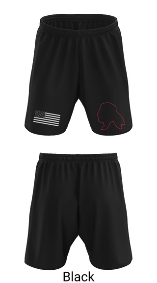 Athletic Shorts With Pockets, Owyhee Braves, Wrestling, Teamtime, Team time, sublimation, custom sports apparel, team uniforms, spirit wear, spiritwear, sports uniforms, custom shirts, team store, custom team store, fundraiser sports, apparel fundraiser