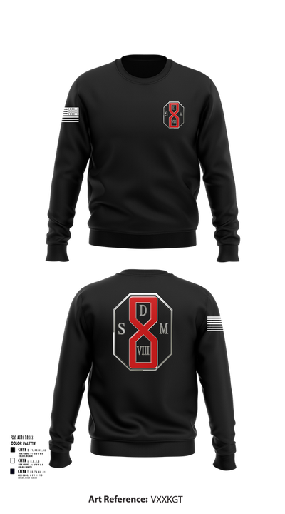 San Dimas Sheriffs Station 85539271 Crew Neck Sweatshirt - 101