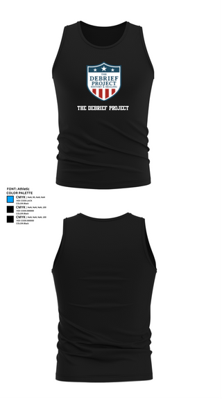 Tank Top, The Debrief Project, , Teamtime, Team time, sublimation, custom sports apparel, team uniforms, spirit wear, spiritwear, sports uniforms, custom shirts, team store, custom team store, fundraiser sports, apparel fundraiser