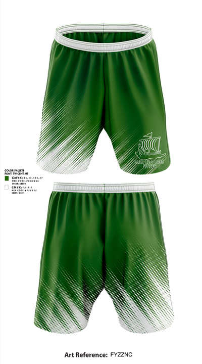 Palo Alto Boys Soccer Athletic Shorts With Pockets - 1