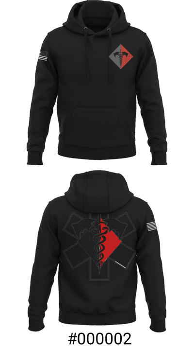 MEDICS 307th AEB 3679991 Hoodie - 8