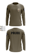 Miami Police Department 44557573 Long Sleeve Performance Shirt 6