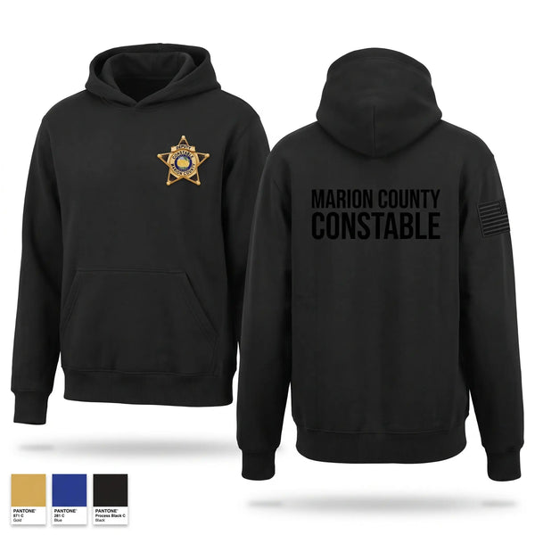 Hoodie, Marion County Constables Office, Police, Teamtime, Team time, sublimation, custom sports apparel, team uniforms, spirit wear, spiritwear, sports uniforms, custom shirts, team store, custom team store, fundraiser sports, apparel fundraiser