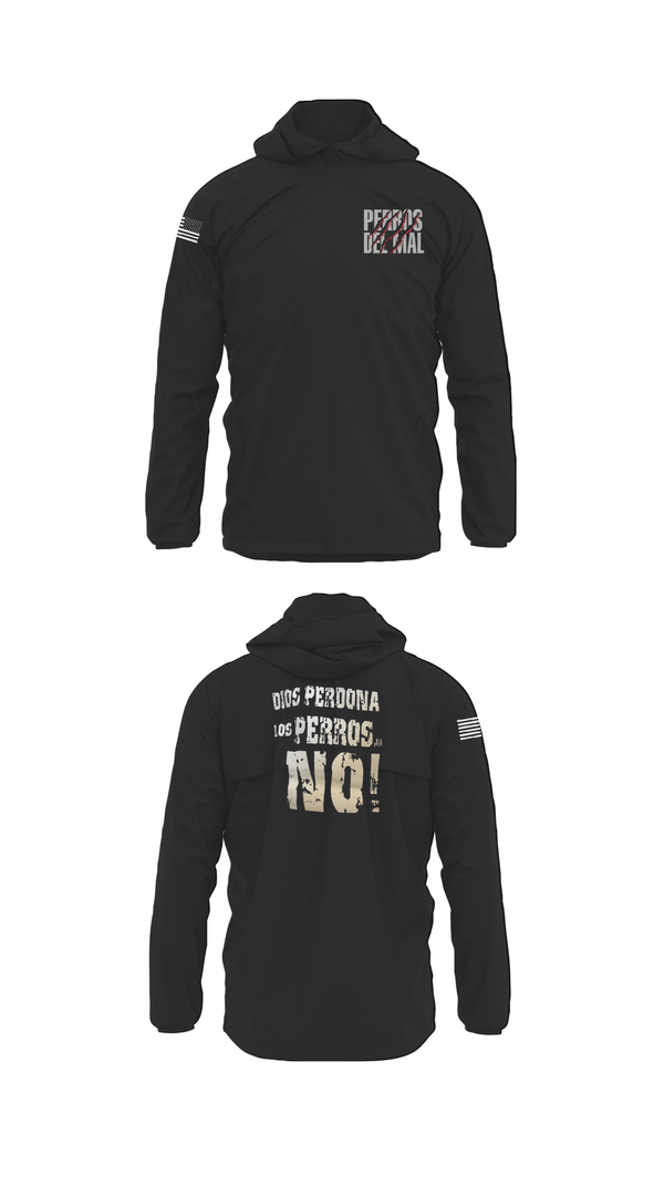 Windbreaker, PERROS DEL MAL, Men's Soccer, Teamtime, Team time, sublimation, custom sports apparel, team uniforms, spirit wear, spiritwear, sports uniforms, custom shirts, team store, custom team store, fundraiser sports, apparel fundraiser