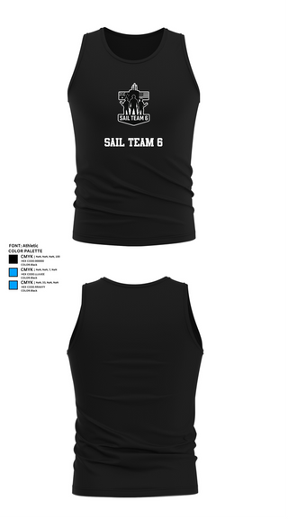 Tank Top, Sail team 6, , Teamtime, Team time, sublimation, custom sports apparel, team uniforms, spirit wear, spiritwear, sports uniforms, custom shirts, team store, custom team store, fundraiser sports, apparel fundraiser