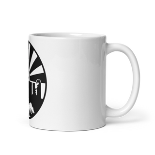 208 Transportation Company 94479647 White Glossy Mug - Small