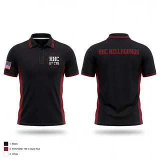 Short Sleeve Performance Polo, HHC, 11th CYB, Army, Teamtime, Team time, sublimation, custom sports apparel, team uniforms, spirit wear, spiritwear, sports uniforms, custom shirts, team store, custom team store, fundraiser sports, apparel fundraiser
