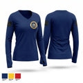 New York State University Police at Stonybrook 66605914 Women's Long Sleeve V-neck Shirt - 1