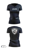 West Texas Combatives 59550585 Women's Short Sleeve V-neck Shirt - 22