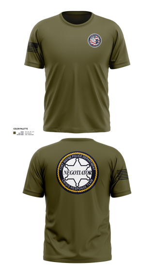 Short Sleeve Performance Shirt, CRT, Police, Teamtime, Team time, sublimation, custom sports apparel, team uniforms, spirit wear, spiritwear, sports uniforms, custom shirts, team store, custom team store, fundraiser sports, apparel fundraiser