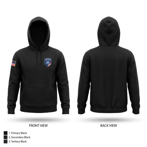 Hoodie, Norwood Village Police Department, Police, Teamtime, Team time, sublimation, custom sports apparel, team uniforms, spirit wear, spiritwear, sports uniforms, custom shirts, team store, custom team store, fundraiser sports, apparel fundraiser