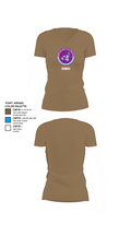 USMOG 65011829 Women's Short Sleeve V-neck Shirt - 4