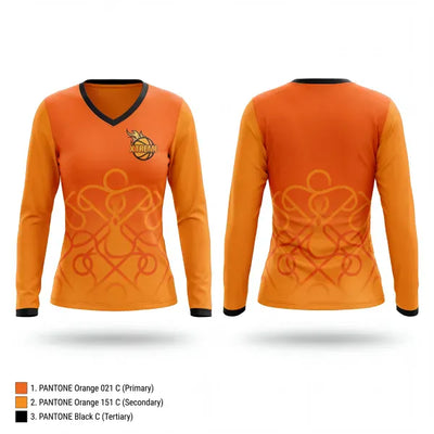 XD Elite 69812589 Women's Long Sleeve V-neck Shirt - 1