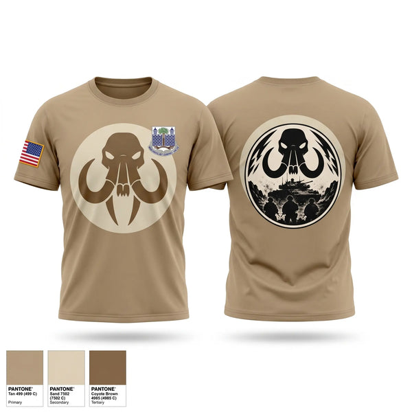Old School Cotton Feel Shirt, C-Co 4-118th IN, National Guard, Teamtime, Team time, sublimation, custom sports apparel, team uniforms, spirit wear, spiritwear, sports uniforms, custom shirts, team store, custom team store, fundraiser sports, apparel fundraiser