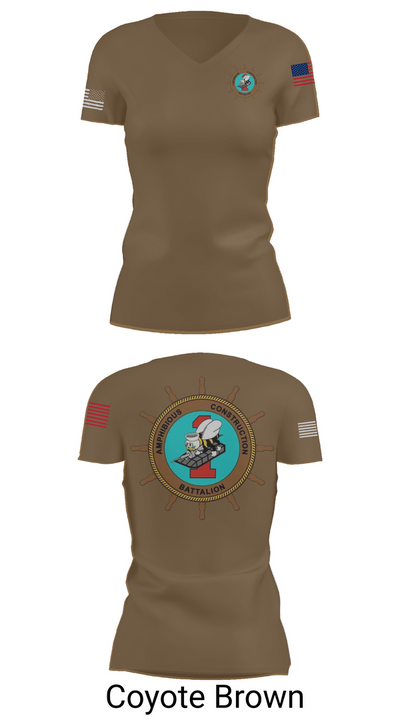 ACB-1 33490602 Women's Short Sleeve V-neck Shirt - 8