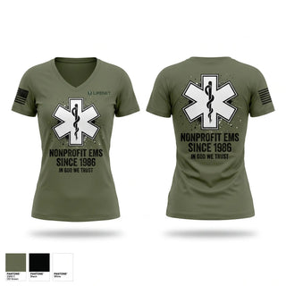Womens Short Sleeve Vneck Shirt, Lifenet EMS, EMS/EMT, Teamtime, Team time, sublimation, custom sports apparel, team uniforms, spirit wear, spiritwear, sports uniforms, custom shirts, team store, custom team store, fundraiser sports, apparel fundraiser