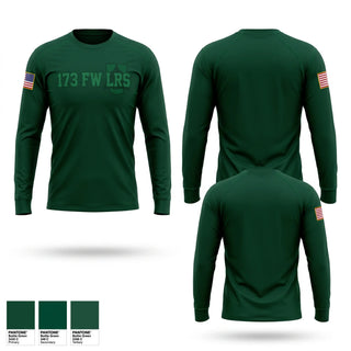 Long Sleeve Performance Shirt, 173 FW LRS, Air Force, Teamtime, Team time, sublimation, custom sports apparel, team uniforms, spirit wear, spiritwear, sports uniforms, custom shirts, team store, custom team store, fundraiser sports, apparel fundraiser