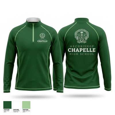 Archbishop Chapelle School Soccer Quarter Zip Jacket - 1