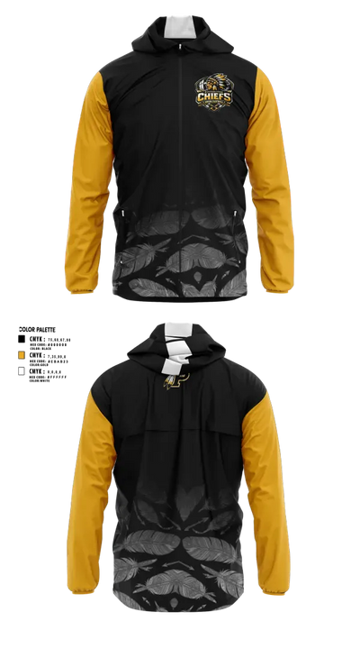 Pittsburgh Chiefs 90737698 Windbreaker - 3