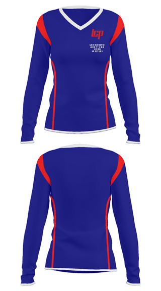 Women's Long Sleeve Vneck Shirt, Lubbock-Cooper Liberty High School Wrestling, Wrestling, Teamtime, Team time, sublimation, custom sports apparel, team uniforms, spirit wear, spiritwear, sports uniforms, custom shirts, team store, custom team store, fundraiser sports, apparel fundraiser
