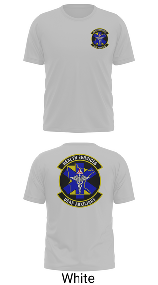 Old School Cotton Feel Shirt, Civil Air Patrol Minnesota Wing Health Service, Air Force, Teamtime, Team time, sublimation, custom sports apparel, team uniforms, spirit wear, spiritwear, sports uniforms, custom shirts, team store, custom team store, fundraiser sports, apparel fundraiser