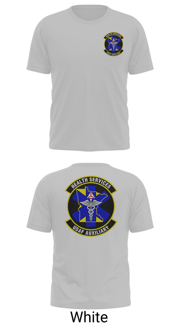 Old School Cotton Feel Shirt, Civil Air Patrol Minnesota Wing Health Service, Air Force, Teamtime, Team time, sublimation, custom sports apparel, team uniforms, spirit wear, spiritwear, sports uniforms, custom shirts, team store, custom team store, fundraiser sports, apparel fundraiser