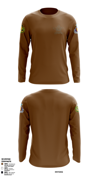 Long Sleeve Performance Shirt, 4th/104th BN (CA/PO), , Teamtime, Team time, sublimation, custom sports apparel, team uniforms, spirit wear, spiritwear, sports uniforms, custom shirts, team store, custom team store, fundraiser sports, apparel fundraiser