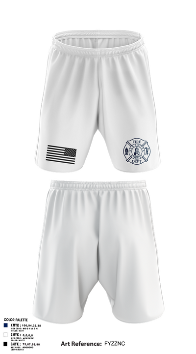 Sarasota County Fire Department 14494390 Athletic Shorts With Pockets - 2