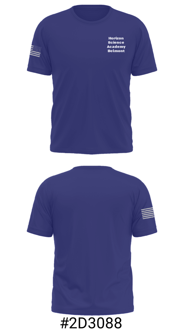 Short Sleeve Performance Shirt, Horizon Science Academy Belmont, , Teamtime, Team time, sublimation, custom sports apparel, team uniforms, spirit wear, spiritwear, sports uniforms, custom shirts, team store, custom team store, fundraiser sports, apparel fundraiser