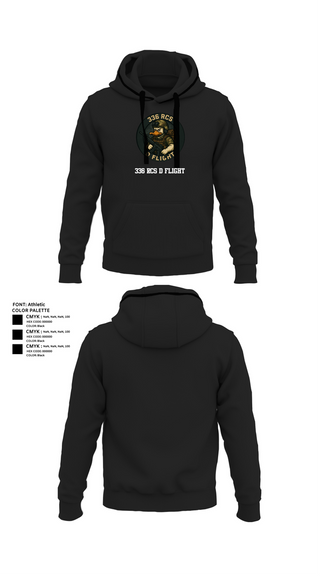 Hoodie, 336 RCS D Flight, , Teamtime, Team time, sublimation, custom sports apparel, team uniforms, spirit wear, spiritwear, sports uniforms, custom shirts, team store, custom team store, fundraiser sports, apparel fundraiser