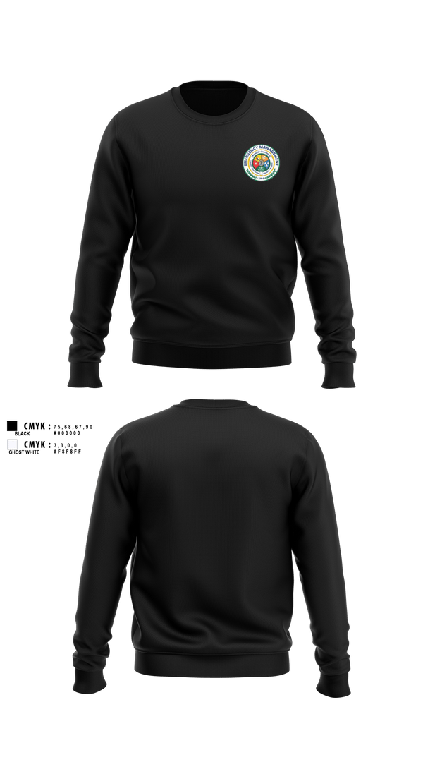 Crew Neck Sweatshirt, CCRI Emergency Management / Emergency Operations Center, Fire Department, Teamtime, Team time, sublimation, custom sports apparel, team uniforms, spirit wear, spiritwear, sports uniforms, custom shirts, team store, custom team store, fundraiser sports, apparel fundraiser