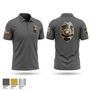 Short Sleeve Performance Polo, Jeanerette Police Department, Police, Teamtime, Team time, sublimation, custom sports apparel, team uniforms, spirit wear, spiritwear, sports uniforms, custom shirts, team store, custom team store, fundraiser sports, apparel fundraiser