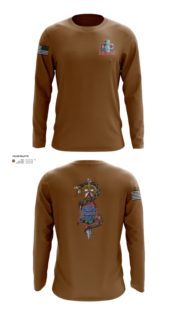 Long Sleeve Performance Shirt, 926 PM, Army, Teamtime, Team time, sublimation, custom sports apparel, team uniforms, spirit wear, spiritwear, sports uniforms, custom shirts, team store, custom team store, fundraiser sports, apparel fundraiser