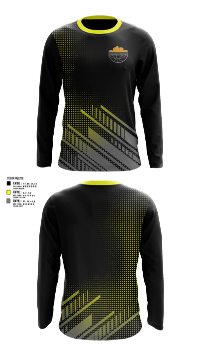 B.R.I.D.G.E. Ballers Long Sleeve Performance Shirt 1