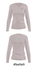 Mancino Construction USA 42184124 Women's Long Sleeve V-neck Shirt - 20