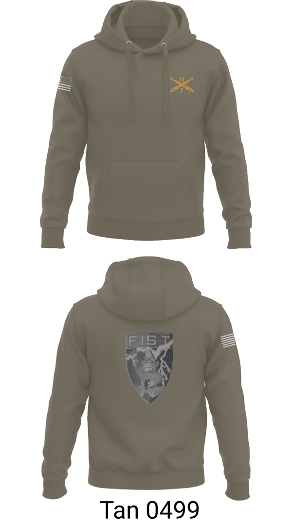 Hoodie, HHB 113th FA / FIST, , Teamtime, Team time, sublimation, custom sports apparel, team uniforms, spirit wear, spiritwear, sports uniforms, custom shirts, team store, custom team store, fundraiser sports, apparel fundraiser