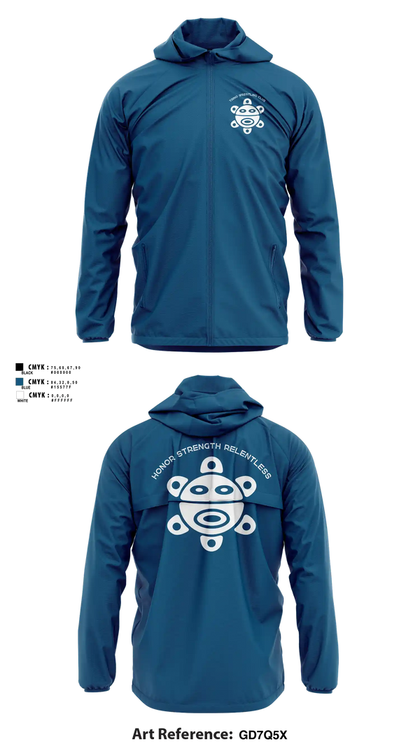 Windbreaker, Taino Wrestling Club, Wrestling, Teamtime, Team time, sublimation, custom sports apparel, team uniforms, spirit wear, spiritwear, sports uniforms, custom shirts, team store, custom team store, fundraiser sports, apparel fundraiser