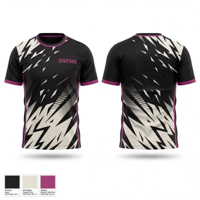 Spartans 77920006 Old School Cotton Feel Shirt - 1