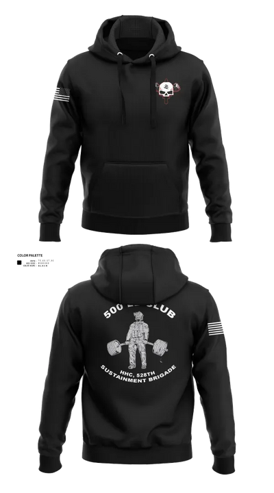 HHC, STB, 528th Sustainment Brigade (SO) (A) Hoodie - 61