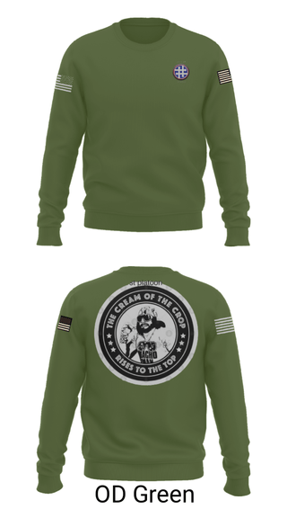 Crew Neck Sweatshirt, 263rd QM, Army, Teamtime, Team time, sublimation, custom sports apparel, team uniforms, spirit wear, spiritwear, sports uniforms, custom shirts, team store, custom team store, fundraiser sports, apparel fundraiser