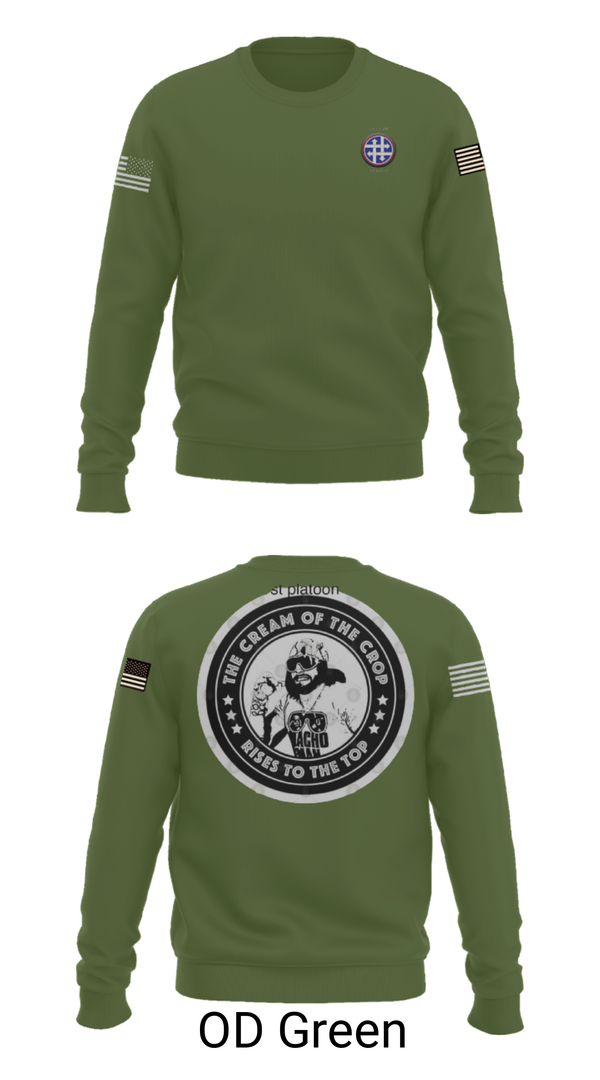 Crew Neck Sweatshirt, 263rd QM, Army, Teamtime, Team time, sublimation, custom sports apparel, team uniforms, spirit wear, spiritwear, sports uniforms, custom shirts, team store, custom team store, fundraiser sports, apparel fundraiser