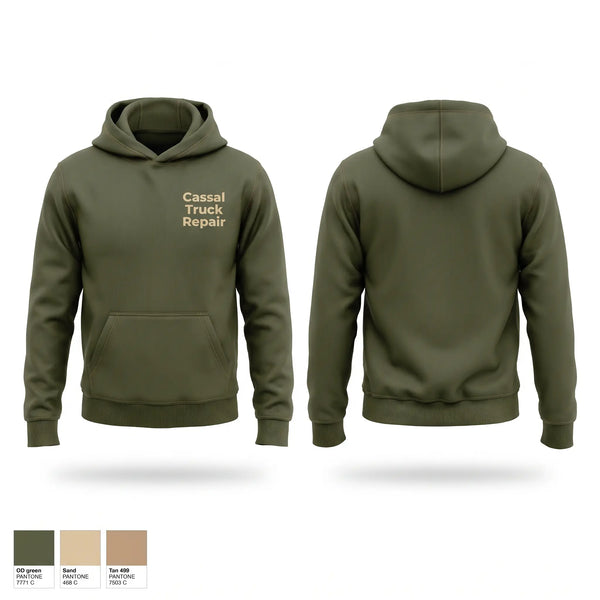 Hoodie, Cassal Truck Repair, , Teamtime, Team time, sublimation, custom sports apparel, team uniforms, spirit wear, spiritwear, sports uniforms, custom shirts, team store, custom team store, fundraiser sports, apparel fundraiser