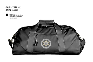 Duffle Bag, Wayne County Sheriff’s Department, , Teamtime, Team time, sublimation, custom sports apparel, team uniforms, spirit wear, spiritwear, sports uniforms, custom shirts, team store, custom team store, fundraiser sports, apparel fundraiser