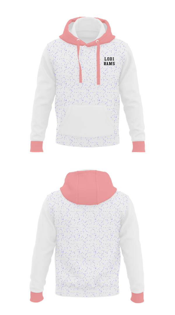 Hoodie, Lodi Rams, Men's Basketball, Teamtime, Team time, sublimation, custom sports apparel, team uniforms, spirit wear, spiritwear, sports uniforms, custom shirts, team store, custom team store, fundraiser sports, apparel fundraiser